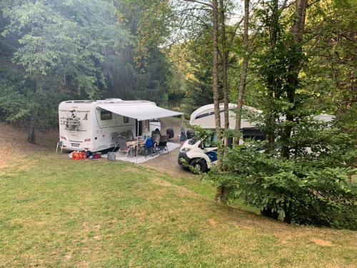 Camping am Teich